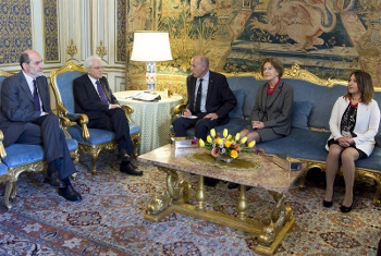 Delegazione dei protestanti italiani in visita al Presidente della Repubblica (Foto Quirinale)