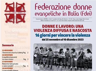 “16 giorni per vincere la violenza”