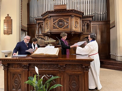 Ufficio ecumenico riformato a Roma: culto di inaugurazione