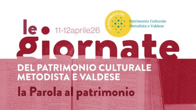 Giornate del Patrimonio culturale metodista e valdese