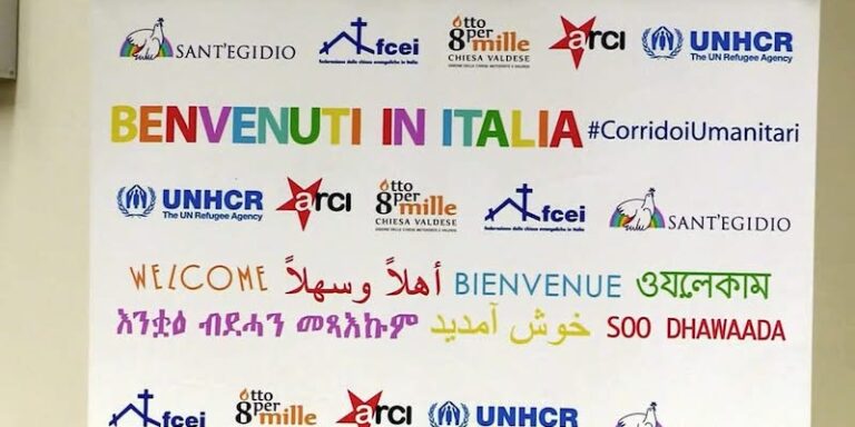 Corridoi umanitari, arrivate 144 persone dalla Libia